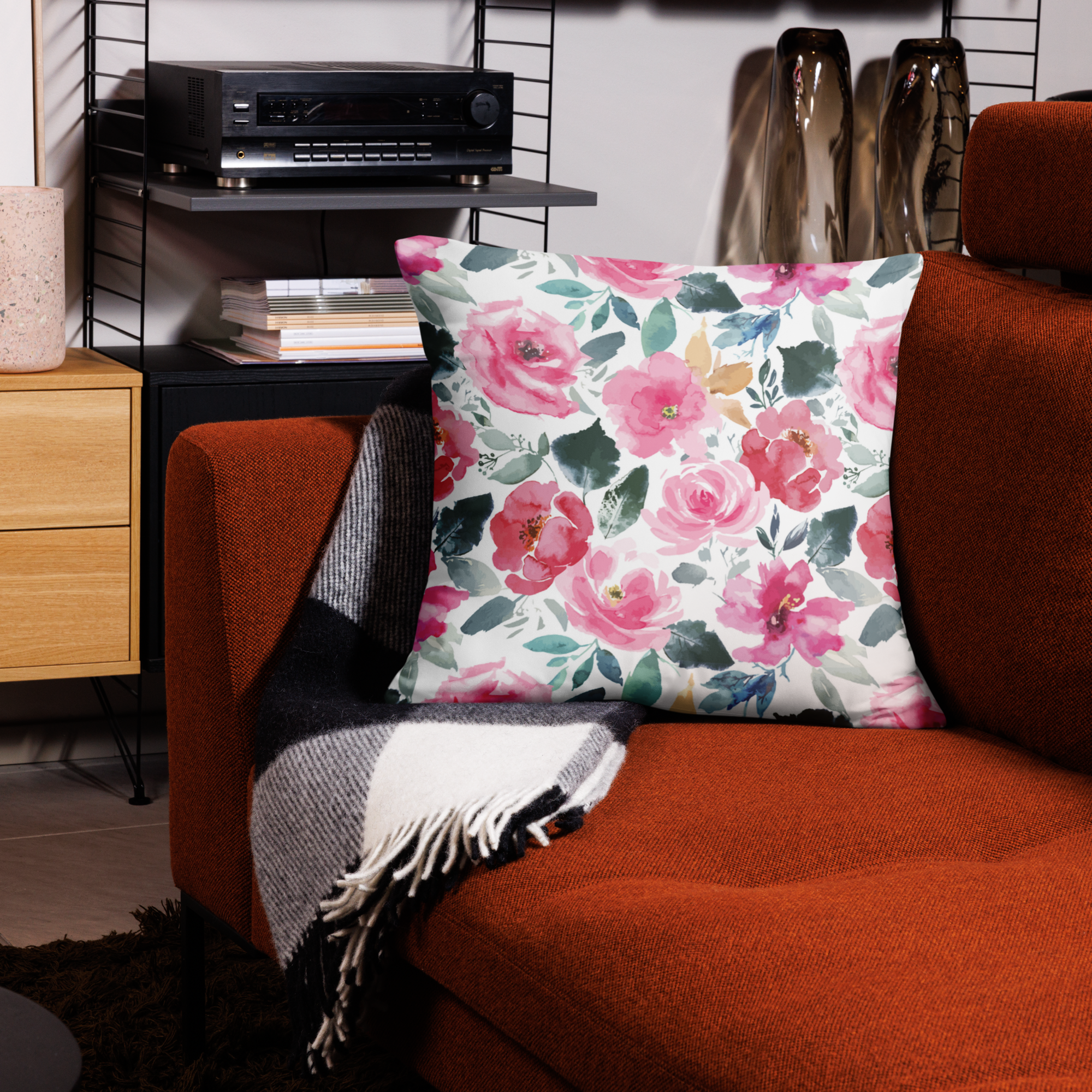 Blushing Rose - Pillow Case