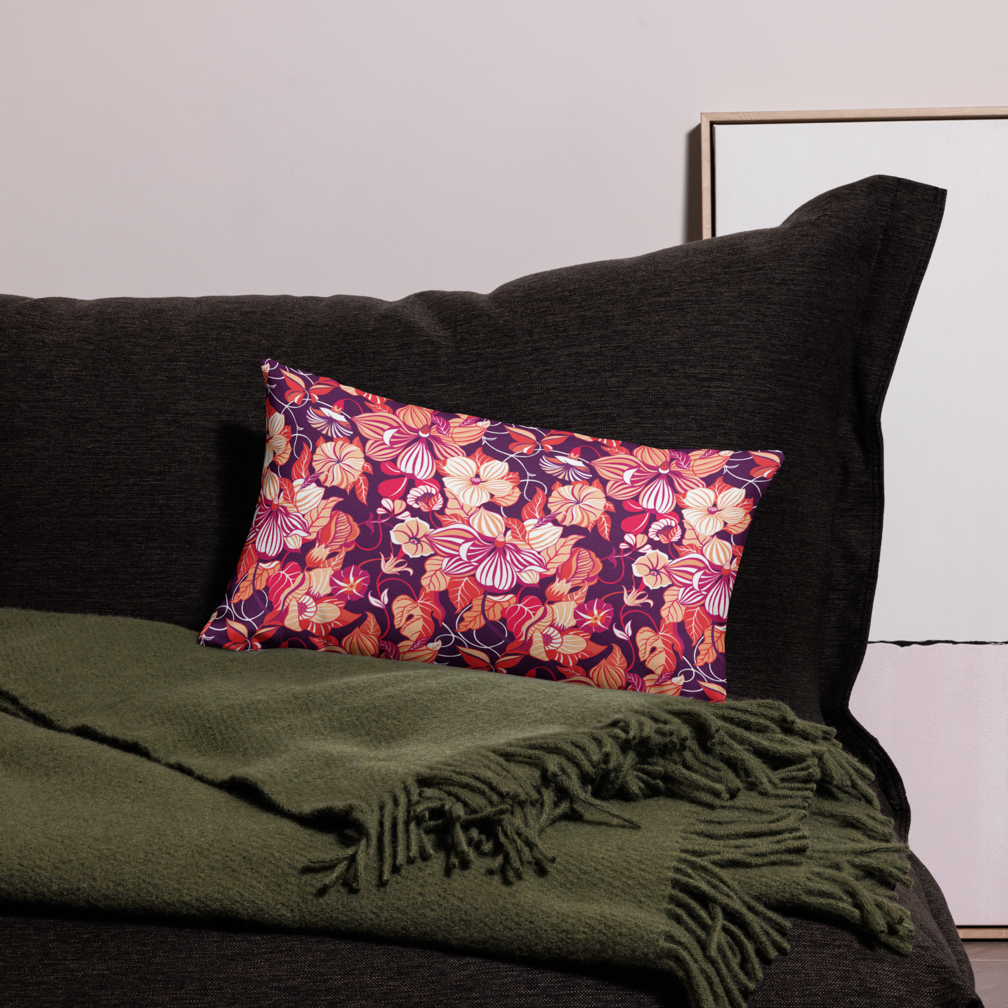 Pink Blossom - Premium Pillow Case
